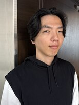 モナン(monan)&nbsp;メンズアップバングショート韓国風かきあげセンターパート
