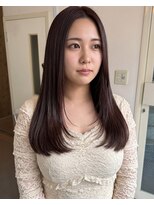 零秒女髪 千里丘店&nbsp;上品な艶髪まとまりロングスタイル髪質改善美髪髪質改善カラー