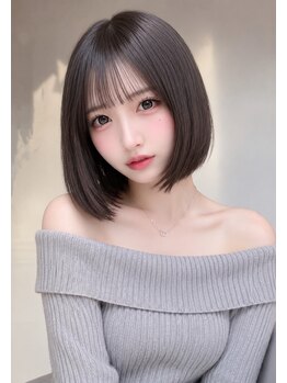 ユーフォリア エヌ 池袋サンシャイン通り店(Euphoria +n)の写真/池袋でボブに自信あり!伸びた後も計算されたカット技術で小顔効果も◎☆