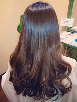 ヘアー カフナ ジェーアール蒲田西口店(hair kahuna)の写真/ダメージレスで艶髪へ★暗くならない、明るめの白髪染めはkahunaで叶う♪ご希望と摺り合わせをしご提案！