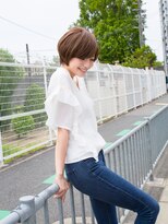 ジェム(GEM) ＊*GEM*＊なりたい質感が叶う☆厚めバング耳かけショート