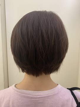 パティオン(PATIONN) グラデーションショートボブ☆動きが出やすいスタイルにしました