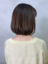 オーストヘアー リュウール(Aust hair Lueur) オフィスOKハイライトシアグレージュ×ナチュラルボブ　K