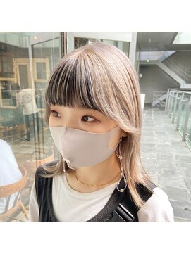 マイティ バイ エイチ(mighty by H) 逆インナー×ホワイトカラー