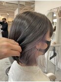 20代30代40代50代☆大人可愛いこなれ透明感インナーカラー