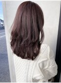 大人なピンクブラウン