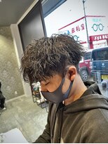 ガレリアエレガンテ 西尾店(GALLARIAElegante) "波スパイラルパーマ"