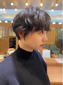 ロンド パルティール 大宮(Lond partir) 【神田安優奈】似合わせカットのマニッシュパーマ