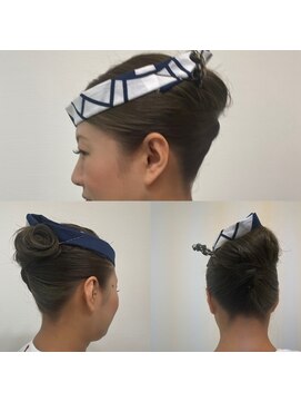 イム ヘアー デザイン(imu hair design) お祭アップ
