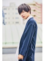 クレスト 草津店(CREST)&nbsp;マッシュツーブロックメンズパーママッシュウルフメンズカット