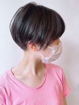 【morio原宿】ショートマッシュ　骨格矯正　ふんわりマッシュ