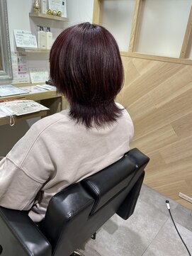 フォルテリノ ナゴヤ(FORTE Lino) 【髪質改善】ボルドーカラー