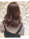 Moana【八重瀬】#ピンクヘア#巻き髪  #20代30代40代50代