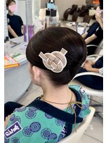 フォルテ 掛川店&nbsp;お祭りセット　ヘアセット