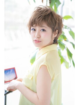 ステージ(STAGE) 大人かわいい/レイヤーロング/グレーベージュ/前髪パーマ/幡ヶ谷