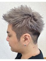 エイル リュクス(Aujua Eir LUXE)&nbsp;【メンズ】【ツイストスパイラル】【波巻きパーマ】