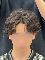 バース 梅田中崎町店(BIRTH)&nbsp;ツイストスパイラルパーマツイストパーマメンズマッシュパーマ