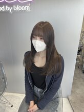 アイスプロドバイブルーム 木更津店(ice prod by bloom) 韓国レイヤー×艶カラー[木更津/ブリーチ/カラー/韓国]