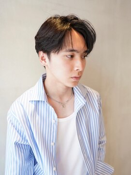 ニコ トウキョウ 渋谷(nico TOKYO) メンズカット/センターパート/ニュアンスパーマ