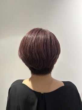 リュネッツ あざみ野店(lunettes) 【白髪ぼかし】ハイライト×ピンクカラー