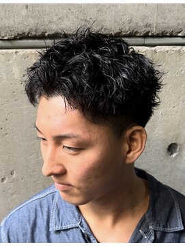 アンシェル(an-ciel) 刈り上げスパイキーパーマ