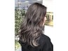 【外国人風カラー】カット＋イルミナ/アディクシカラー＋ヘアケア ￥13500