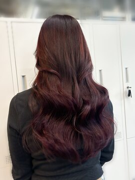 アリュウル 表参道(ALLURE) お色味深め！ボルドーカラー×レイヤーカット　佐藤