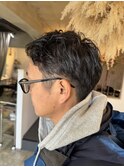 ビジネスマン向け★ふんわりナチュラルパーマ