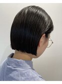 【井上】髪質改善縮毛矯正ストレート結べるボブ