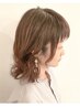 カット+デザインパーマ+トリートメント ￥14000　学生さんは￥13000
