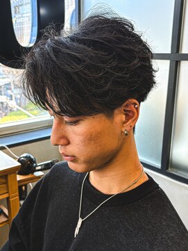 メンズソース 京都河原町(MEN'S SOURCE) フェザーパーマ