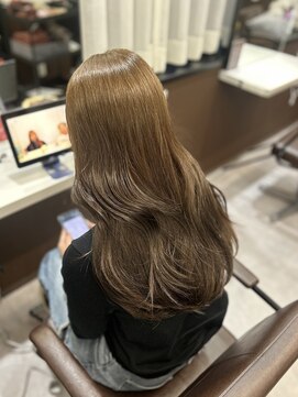 コビーバイジーナ 梅田茶屋町(Coby by Zina) オリーブベージュ*ブリーチなしカラー【hina】