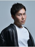 【RAWR】ワイルドアップバングスキンフェードアイロンパーマ