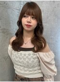 【藤田真由】くびれヘア