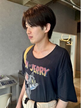 イトシテ メンズセンターパート　【鎌田　隆雅】