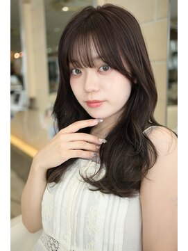 エアー 銀座(air) ロングレイヤー/韓国風/髪質改善/ヨシンモリ