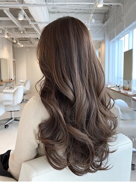 ブロッサム ひばりヶ丘(Blossom) 20代髪質改善カラーブリーチなし冬カラー透明感アッシュオリーブ