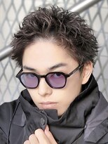 フィフス 神南(fifth)&nbsp;渋谷アップバングスパイキーショートピンパーマフェード40代◆