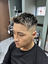 スタンドバーバー 柏(STAND BARBER)&nbsp;MEN’S HAIR/波巻ツイストスパイラル/フェザーパーマ/柏/理容室