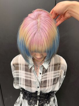 ルーツカラー/デザインカラー/セクションカラー/シャドウルーツ