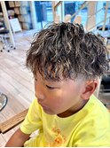 横須賀キッズカットメンズカットツーブロックフェードカット眉毛