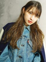 カンナ(Canna)&nbsp;ミディアムレイヤーカット/ダークアッシュ/髪質改善/TOKIO/20代