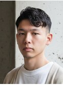 メンズ絶壁解消フェード×大人無造作パーマ京都河原町＃18