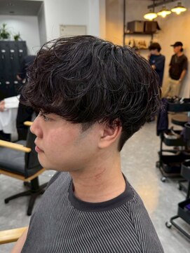 フゥ 宇都宮戸祭(FeU) 宇都宮メンズカットメンズパーマ波巻きスパイラルパーマツイスパ