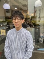 アミュゼット(amusette)&nbsp;メンズ波巻きパーマ