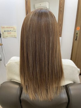 アミエ 大和店(ami e) シルキーコース+カラー+カット・髪質改善・縮毛矯正・白髪染め