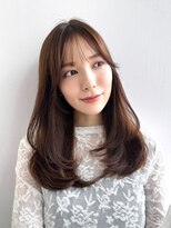 コート 青山(Cote)&nbsp;20代30代40代50代王道ワンカールひし形レイヤーブラウンカラー