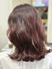 【ファッション、グレイ】カラーor【白髪染不使用】白髪活かしカラー＋カット
