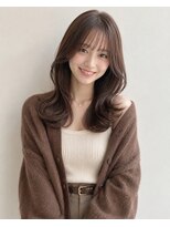 セットアップ 岡山北長瀬店(SET-UP)&nbsp;秋ブラウンベージュ顔周りレイヤー