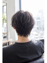 ユニオンデュオ 栄(Union Duo)&nbsp;軽やか毛流れメンズセンターパートミディ